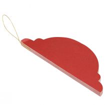 položky Vánoční dekorace papírová Vánoční dekorace Bordeaux H20cm