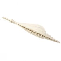 položky Elegantní vánoční závěsná dekorace papírové kapky bílé 80cm