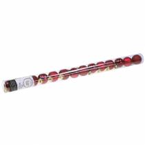 položky Vánoční ozdoby na stromeček vánoční koule červená 3 cm 14 kusů