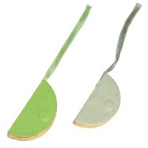 položky Vánoční ozdoby, papírové kuličky ve tvaru plástve, zelené a zlaté, 7 cm, 4 kusy, dekorace