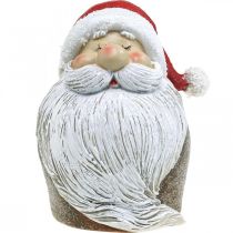 položky Figurka Santa Clause Santa Claus Červená, Bílá Polyresin 15cm