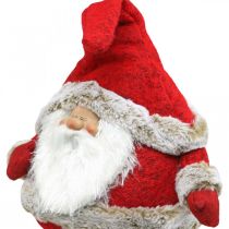 položky Santa Claus okrajová stolička ozdobná figurka Vánoce 28×22×88cm