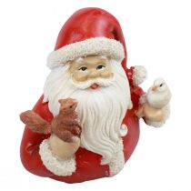 položky Vánoční figurky Santa Claus se zvířátky 10x7x9cm 2ks