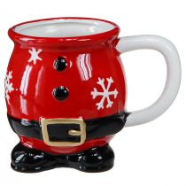 položky Vánoční hrnek keramický hrnek Santa Claus 10,5cm 2ks