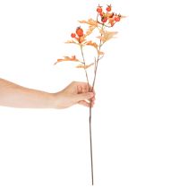 položky Umělá větvička hlohu s listy a bobulemi, 62 cm