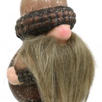 Keramické kužely a žaludy Gnome ozdobná zátka 8 / 8,5 cm 4ks