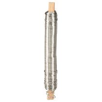 položky Omotávací drát řemeslný drát vázací drát nerez 0,65mm 100g