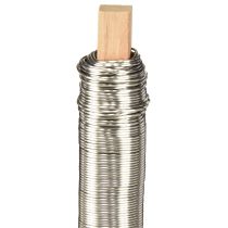 položky Omotávací drát řemeslný drát vázací drát nerez 0,65mm 100g