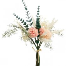 Luční kytice umělá kytice z hedvábných květin V42cm