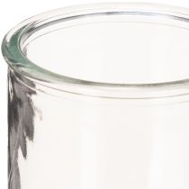 položky Kulatý skleněný votivní svícen, čiré sklo, 8 cm, 3 kusy