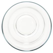 položky Skleněný svícen/váza pro atmosférické interiérové řešení s klasickou elegancí, 25 cm