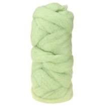 položky Vlněná šňůra plstěná šňůra vlna pojistka světle zelená Ø4–5cm 10m
