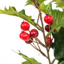 Holly Ilex Umělá rostlina Berry Branch 60cm