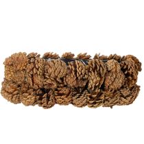 položky Oválný květináč z borovicových šišek, 30 cm