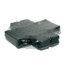 položky Cihlový rošt 1/2 260 mm x 260 mm x 75 mm plochý 20 ks