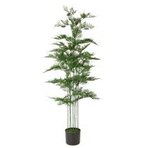 položky Umělý bambusový strom, zelený, 132 cm, pokojová rostlina