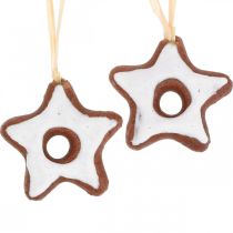 položky Vánoční ozdoby na stromeček skořicové hvězdy deco star plast 5cm 24ks