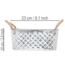 položky Zinková miska oválná 23cm x 12cm V10,5cm
