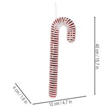 položky Vánoční dekorace z umělé cukrové hůlky XL 40 cm