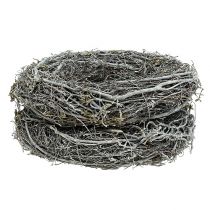 položky Věnec z větví Ø25cm Bílá sada 2 kusů Pamětní věnec Stolní dekorace Věnec na dveře Adventní věnec