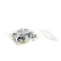 položky Válec mini stříbrný 12 ks