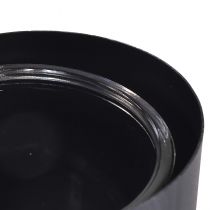 položky Starožitný šedý kovový držák s tvarem srdce a skleněnou nádobou - 30 cm dekorace pro romantickou atmosféru 2 kusy