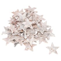 položky Březové hvězdy mini 2cm - 2,5cm bílené 150 ks