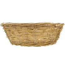 položky Velká květinová mísa, květináč s popínavými rostlinami, Ø40cm V13cm, přírodní dekorace, dekorace na stůl, unikátní kus