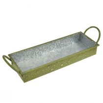 položky Dekorativní tác Vánoční zelené hvězdy 49cm/43cm sada 2 ks