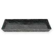 položky Dekorativní tác antracit 27cm x 12cm