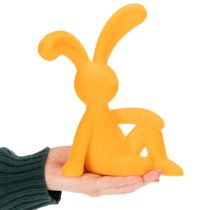 položky Dekorativní velikonoční zajíček z plastu, ideální jako dekorace a dárek, 20 cm, 2 kusy