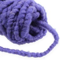 položky Filcový šňůrový fleece Mirabell 25m fialový