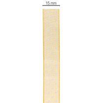 položky Dárková stuha s puntíky, perfektní ozdoba pro dárkové balíčky a dárkové krabičky, šířka 1,5 cm, délka 20 m