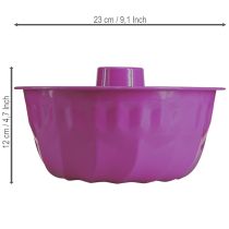 položky Forma na dorty Bundt, kovová, dekorativní forma na dorty, fialová, Ø23cm, V12cm