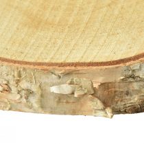 položky Dřevěné kotouče ozdobné kotouče bříza Ø15-18cm 3 ks