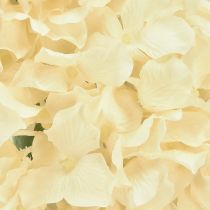 položky Hydrangea věnec krémové umělé hortenzie Ø40cm