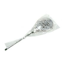 položky Výročí číslo 25 stříbrná Ø8cm 10ks