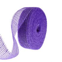 položky Jutová stuha fialová 5cm 40m