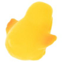 položky Malá velikonoční kuřátka, žlutooranžová, hejna, 4,5 cm vysoká, 18 kusů