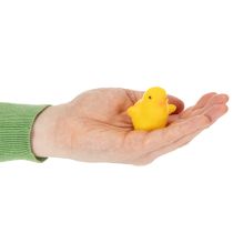 položky Malá velikonoční kuřátka, žlutooranžová, hejna, 4,5 cm vysoká, 18 kusů