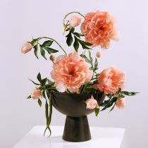 položky Umělé pivoňky růžové Paeonia lososové D60cm 2 ks