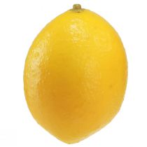 položky Dekorativní sada umělých citronů, žlutá 4,5 cm x 6,5 cm - balení 12 kusů, klamně realistické umělé ovoce pro dekoraci stolu a tvoření