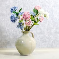 položky Umělý květ hortenzie pro elegantní, moderní interiérový design, 80 cm, 2 kusy