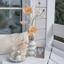 položky Umělý květ máku pro svatební dekoraci a design, 95 cm, 3 kusy