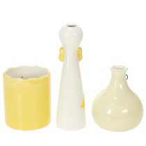 položky Set keramických figurek kachniček s brýlemi 25 cm - 3 ks