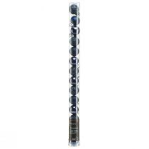 položky Mini vánoční koule modré nerozbitné mix Ø3cm 14 ks