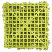 položky Podložka z umělého mechu – ideální pro mechový obrázek světle zelený 25×25cm