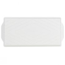 položky OASIS® Bílý sendvičový podnos na květinářství a dekorace 23x11x2,5 cm, 25dílná sada