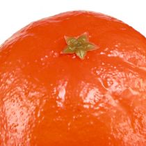 položky Oranžové umělé dekorativní ovoce umělé ovoce Ø8cm 4 kusy
