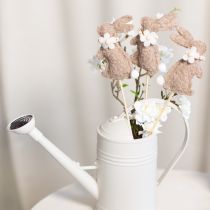 položky Dekorativní figurka velikonočního zajíčka pro jarní dekorace a sezónní doplňky, 42 cm, 8 dílků